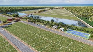 TERRENO EM CONDOMINIO FECHADO NA BARRA