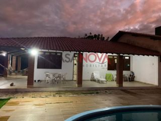 Chácara com piscina e com 4/4 suítes em Estância