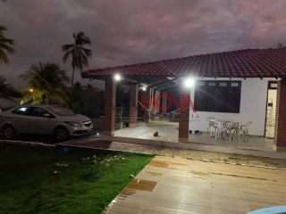 Chácara com piscina e com 4/4 suítes em Estância