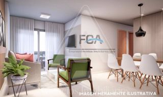 Apartamento de 03 dormitórios com varanda a venda na Liberdade