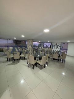 Apartamento três quartos com área de lazer completa