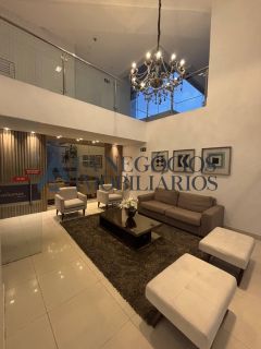 Apartamento três quartos com área de lazer completa