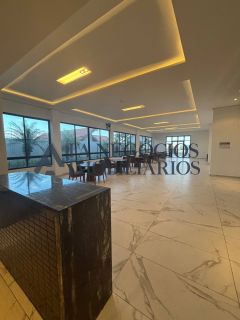 Apartamento de dois quartos com área de lazer completa