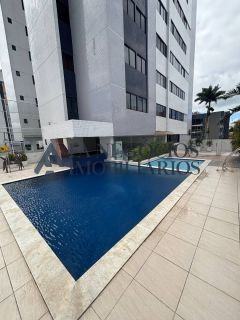 Apartamento dois quartos com móveis projetados e área de lazer completa