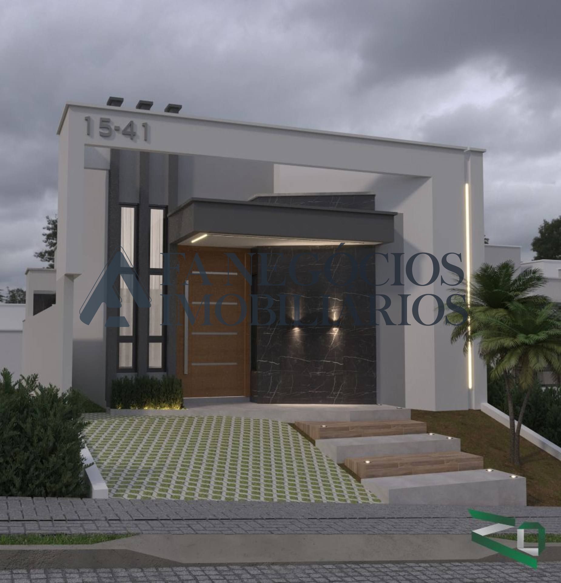 Casa de Condomínio Para Vender com 3 quartos 1 suítes no Skyville