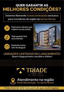 APARTAMENTO AIRTON SENA PAPAGAIO 