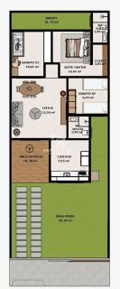 Casa com 3 quartos Sendo 1 Suíte com Closet no Luar da Barra