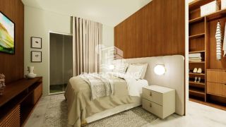 Casa com 3 quartos Sendo 1 Suíte com Closet no Luar da Barra