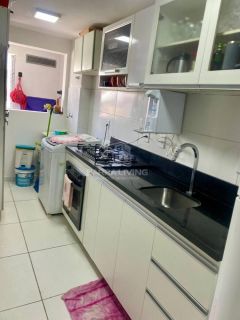 Apartamento com 2 quartos 1 suítes no Condomínio Blue Village Residence