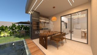Casa em construção no cond. Maluí Residence, 3/4 sendo 1 suíte - Barra dos Coqueiros