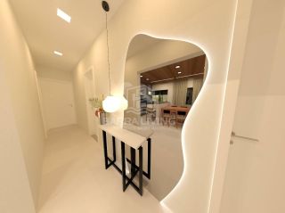 Casa na planta no cond. Padang Beach, com 3/4 sendo 1 suíte - Barra dos Coqueiros