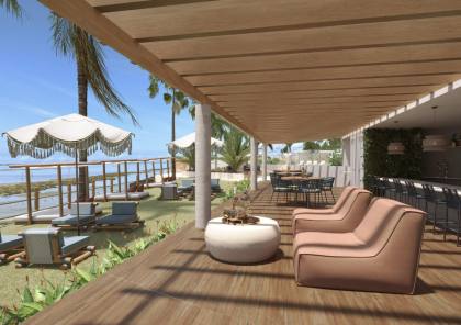 Apartamento Com 1 Quarto em Resort à Beira Mar de Maragogi