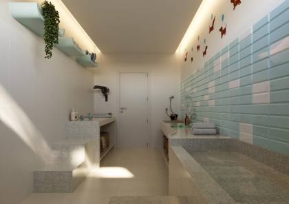 Apartamento Com 1 Quarto em Resort à Beira Mar de Maragogi