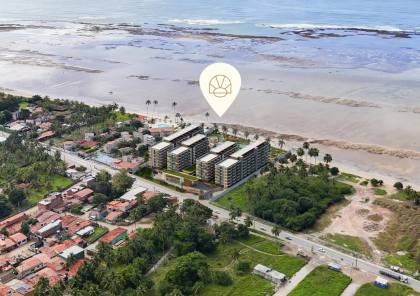 Apartamento Com 1 Quarto em Resort à Beira Mar de Maragogi