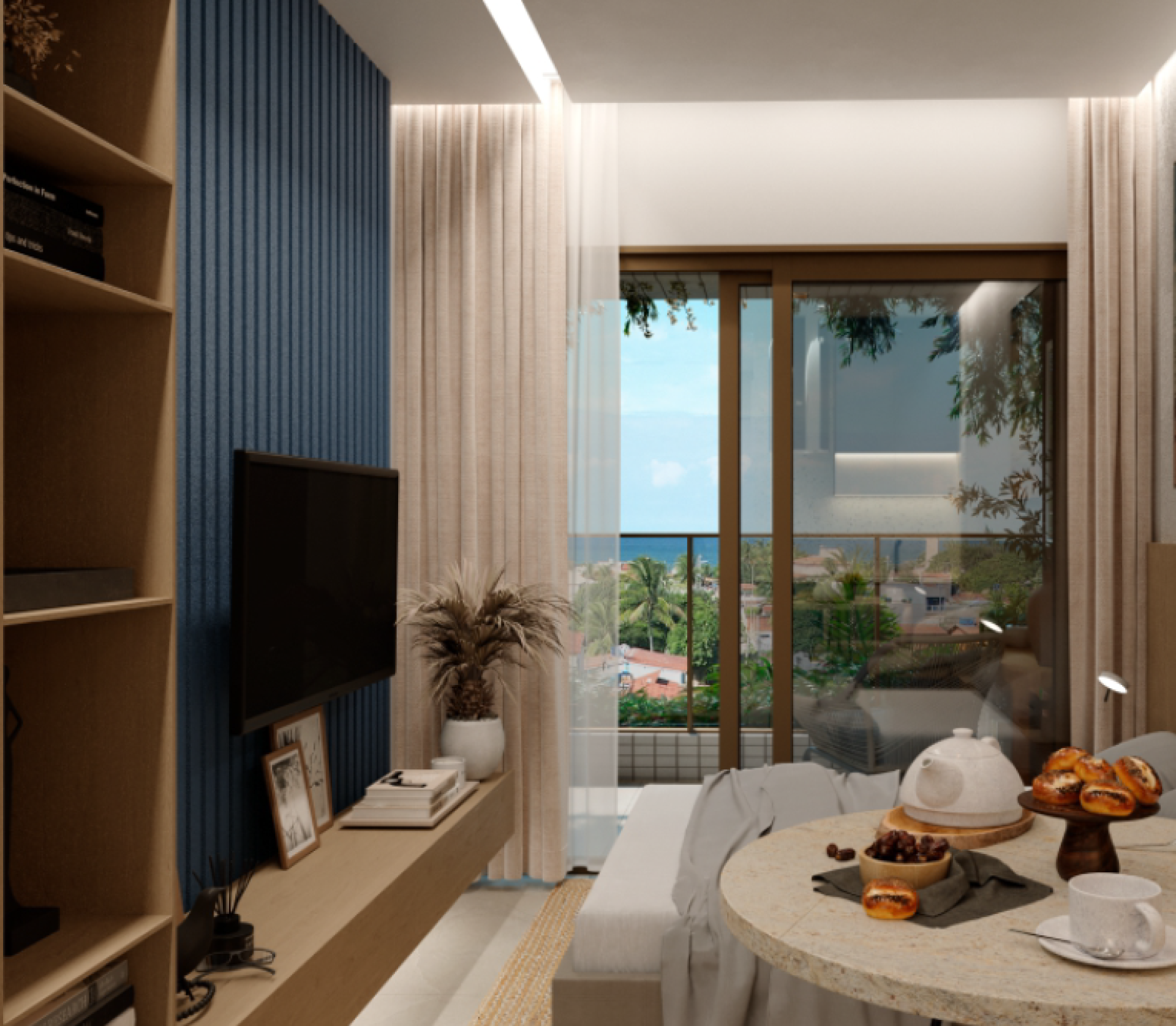 Vendo apartamento PRONTO para morar ou investir, a poucos metros da praia de Tamandaré.