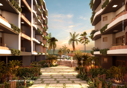 Vendo lindo apartamento à beira-mar de Peroba, Maragogi.