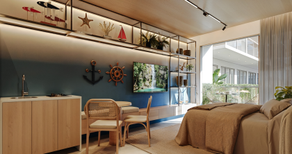 More ou invista em Tamandaré, no condomínio da Vila Padre Arlindo, com mensais de 1.500 reais.