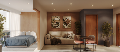 More ou invista em Tamandaré, no condomínio da Vila Padre Arlindo, com mensais de 1.500 reais.