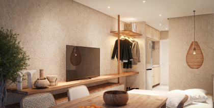 Seja um investidor na Rota dos Milagres, em apartamento com alta rentabilidade à beira-mar.