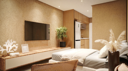 Seja um investidor na Rota dos Milagres, em apartamento com alta rentabilidade à beira-mar.