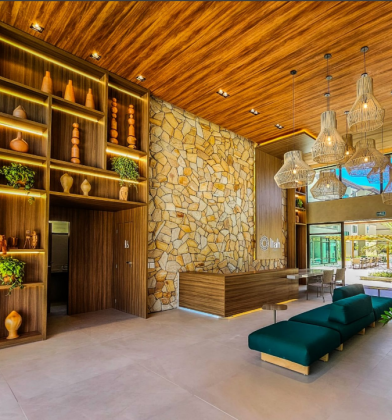 Vendo apartamento PRONTO à beira-mar de Muro Alto, para uso ou rentabilizar, no melhor trecho de praia de toda a região.