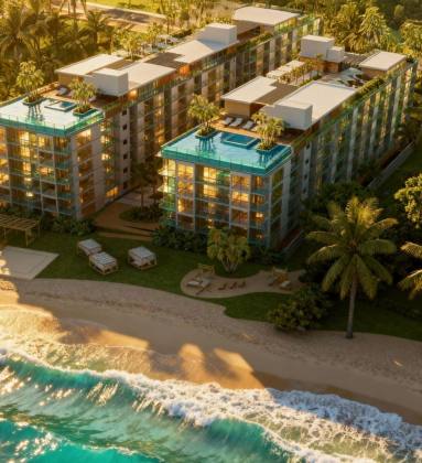 Lançamento incrível à beira-mar de Maragogi, Praia de Peroba, para morar ou investir.