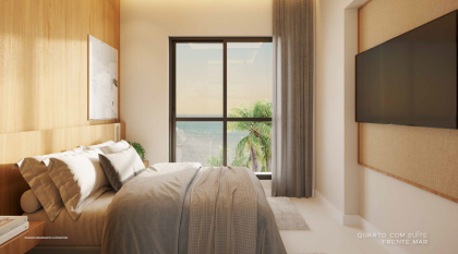 Vendo lindo flat à beira-mar de Candeias, no melhor trecho de mar para banho e com segurança.