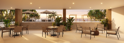 Vendo lindo flat à beira-mar de Candeias, no melhor trecho de mar para banho e com segurança.