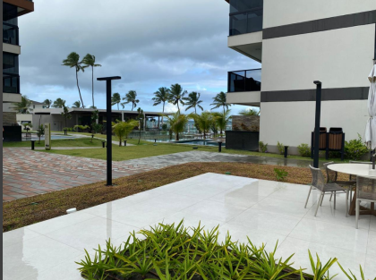 REPASSE de lindo apartamento cobertura pronto,  à beira-mar de Muro Alto, abaixo do preço de tabela