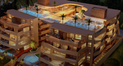 Repasse de apartamento à beira-mar de Tamandaré com 2 quartos e lazer completo, com entrega em breve