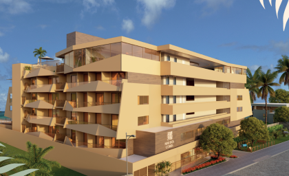 Repasse de apartamento à beira-mar de Tamandaré com 2 quartos e lazer completo, com entrega em breve