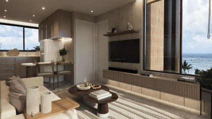 MILLA- Apartamento a 10m da praia de Tamandaré,  valorização e rentabilidade altíssimas!