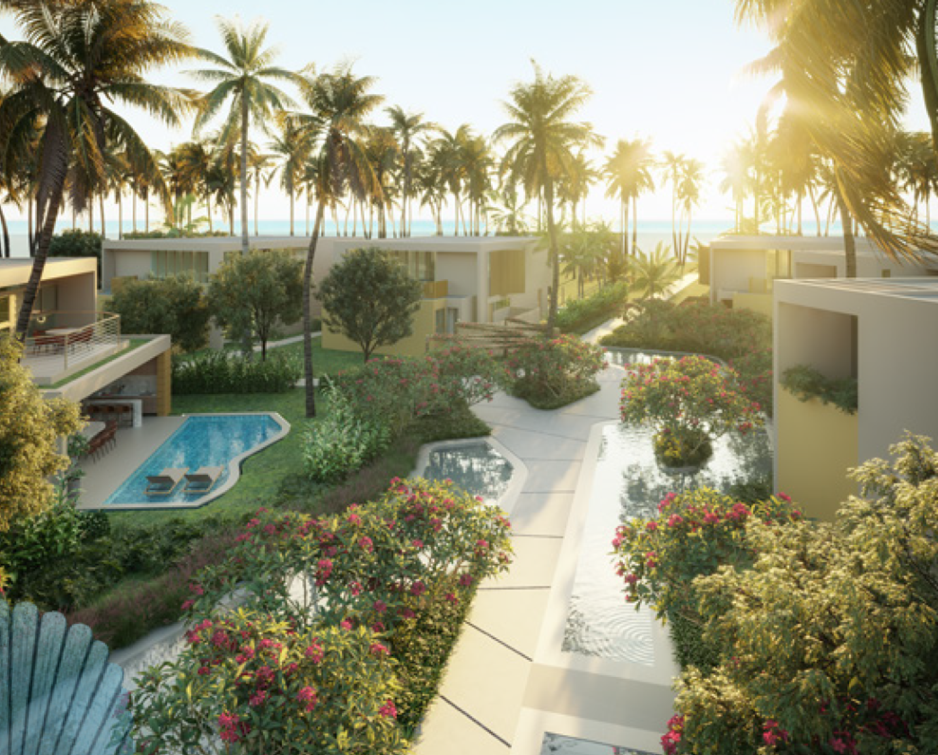  Repasse de apartamento de 2 quartos à beira-mar de Carneiros, em condomínio de alto padrão.