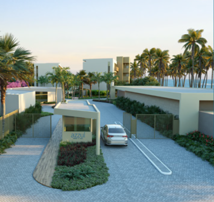  Repasse de apartamento de 2 quartos à beira-mar de Carneiros, em condomínio de alto padrão.