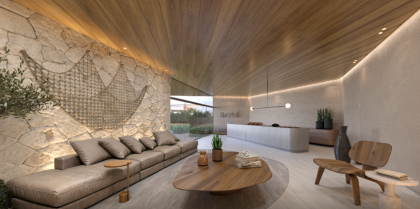  Repasse de apartamento de 2 quartos à beira-mar de Carneiros, em condomínio de alto padrão.