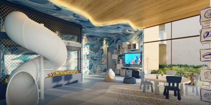  Repasse de apartamento de 2 quartos à beira-mar de Carneiros, em condomínio de alto padrão.