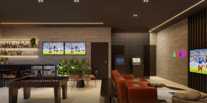  Repasse de apartamento de 2 quartos à beira-mar de Carneiros, em condomínio de alto padrão.