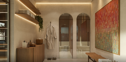  Repasse de apartamento de 2 quartos à beira-mar de Carneiros, em condomínio de alto padrão.