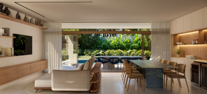  Repasse de apartamento de 2 quartos à beira-mar de Carneiros, em condomínio de alto padrão.