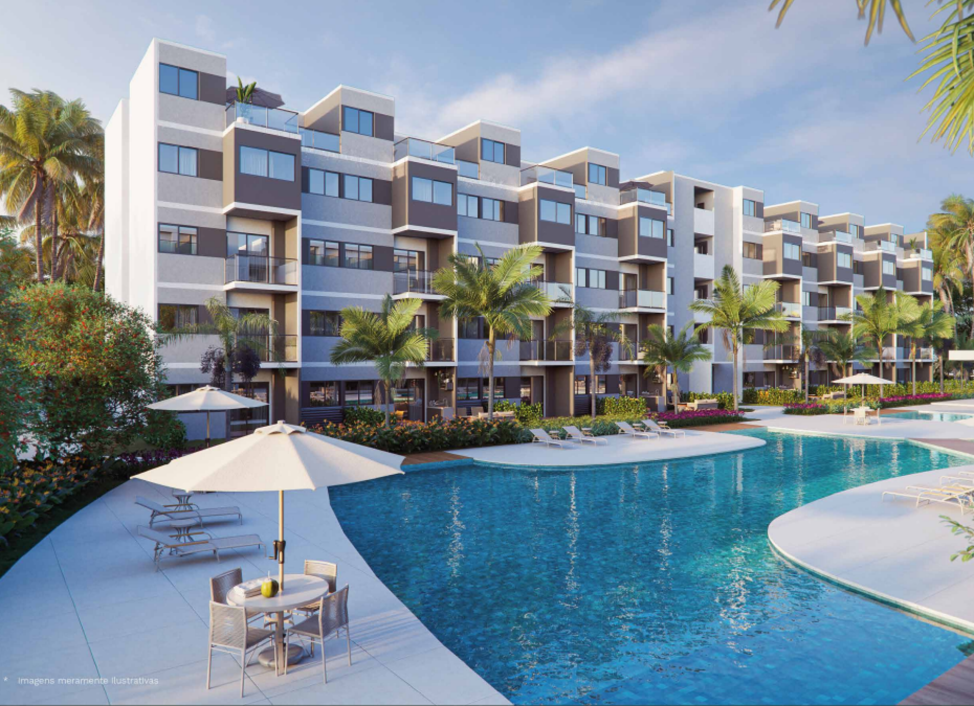 Vendo lindo apartamento na Praia dos Carneiros, ao lado do Parque Aquático, excelente para rentabilizar e ou usar em família.