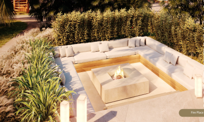 Vendo fantástico apartamento pronto, novo e 100% mobiliado à beira-mar de Muro Alto