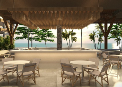 Vendo fantástico apartamento pronto, novo e 100% mobiliado à beira-mar de Muro Alto