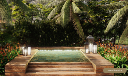 Vendo fantástico apartamento pronto, novo e 100% mobiliado à beira-mar de Muro Alto