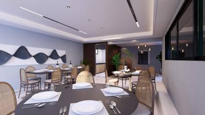 Flats Studios com Lazer e Vista Mar em Porto De Galinhas