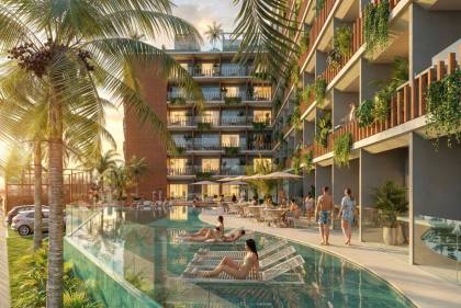 Flats Studios com Varanda e Vista Mar para Investidores em Tamandaré