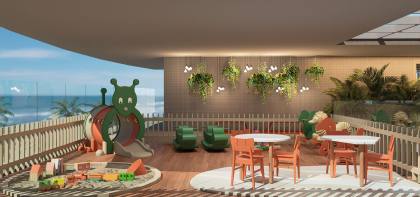 Flats Studios com Varanda e Vista Mar para Investidores em Tamandaré