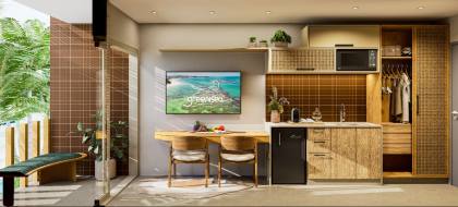 Flats Studios com Varanda e Vista Mar para Investidores em Tamandaré