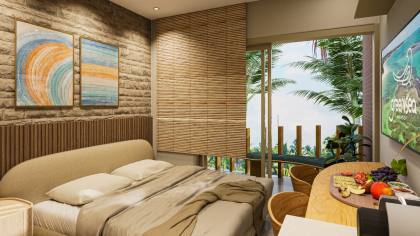 Flats Studios com Varanda e Vista Mar para Investidores em Tamandaré