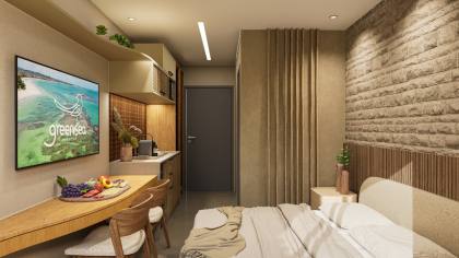 Flats Studios com Varanda e Vista Mar para Investidores em Tamandaré