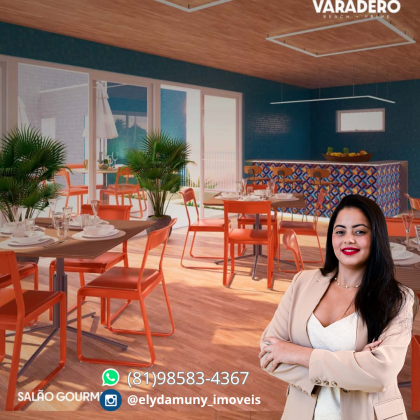 Flats Studios em Porto de Galinhas com Lazer para Rentabilizar